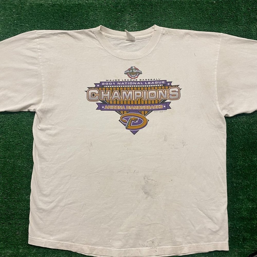 Vintage Y2K Arizona Diamondbacks Baggy MLB Baseball Tee